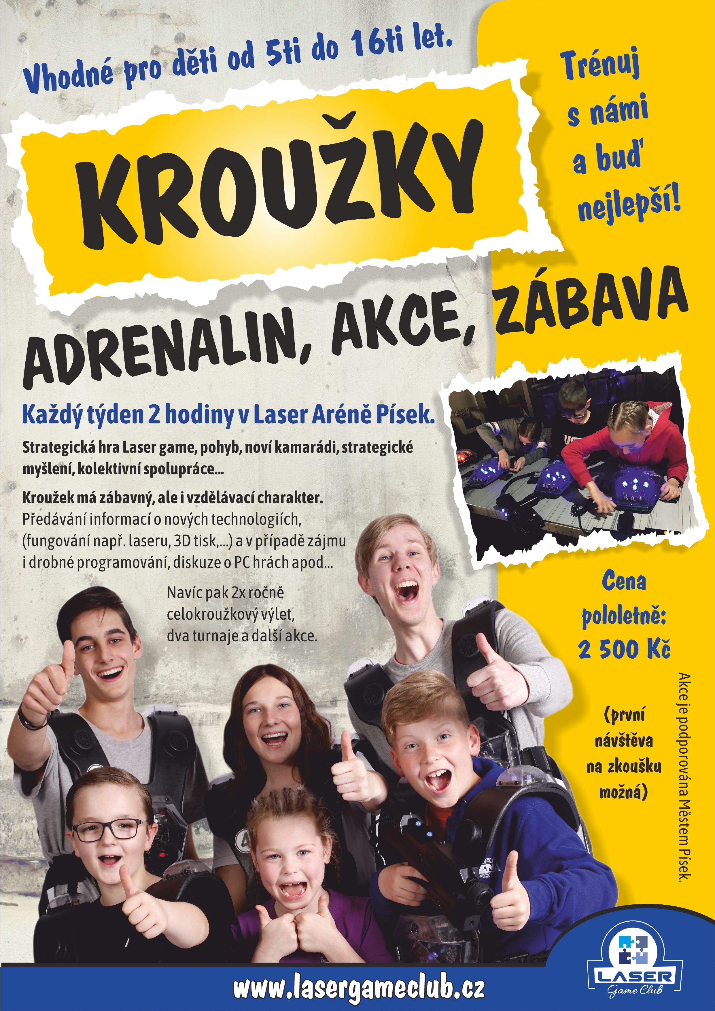 Otevřený klub - plakát